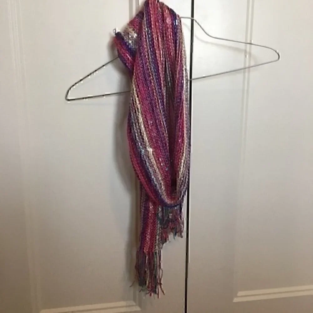 Girls Justice sequin scarf